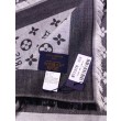 Scialle Monogram Denim 140 M71378 Nero