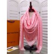 Scialle Monogram Denim 140 M72046 Rosa
