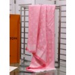 Scialle Monogram Denim 140 M72046 Rosa