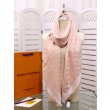 Scialle Monogram Denim 140 Rosa