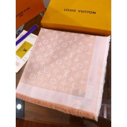 Scialle Monogram Denim 140 Rosa
