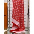 Scialle Monogram Denim 140 Rosso