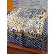 Scialle Monogram Time Trunk Cashmere 80 x 200 Nero