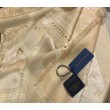 Scialle monogramma Studdy Denim 140 M73699