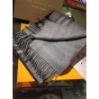 Qualità superiore replica Sciarpa Burberry Classic double face in cashmere 30 x 168 grigio