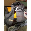 Qualità superiore replica Sciarpa Burberry Classic double face in cashmere 30 x 168 grigio