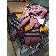 Qualità superiore replica Sciarpa Burberry classica in cashmere double face 30 x 168 Rosa