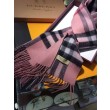 Qualità superiore replica Sciarpa Burberry classica in cashmere double face 30 x 168 Rosa