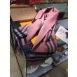 Qualità superiore replica Sciarpa Burberry classica in cashmere double face 30 x 168 Rosa