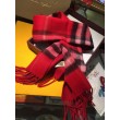 Pari all'originale replica Sciarpa Burberry classica in cashmere double face 30 x 168 rossa