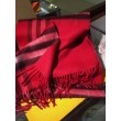 Pari all'originale replica Sciarpa Burberry classica in cashmere double face 30 x 168 rossa