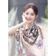 Sea Of Love Square Cashmere Schawl M73823 Bianco