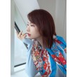 Sea Of Love Square Cashmere Schawl M73823 Blu