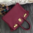 Borse Hermes Birkin 30cm 35CM in pelle Bordeaux
