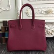Borse Hermes Birkin 30cm 35CM in pelle Bordeaux