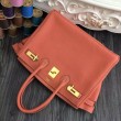 Borse Hermes Birkin 30cm 35CM in pelle Crevette Clemence
