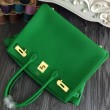 Borse Hermes Birkin 30cm 35CM in pelle di bambù Clemence
