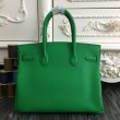 Borse Hermes Birkin 30cm 35CM in pelle di bambù Clemence