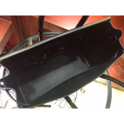 Borse Hermes Birkin 30cm 35CM in pelle nera di coccodrillo