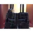 Borse Hermes Birkin 30cm 35CM in pelle nera di coccodrillo