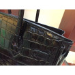 Borse Hermes Birkin 30cm 35CM in pelle nera di coccodrillo