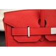 Borse Hermes Birkin 30cm 35CM in pelle rossa Clemence