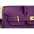 Borse Hermes Birkin 30cm 35CM in pelle viola Clemence Borse Hermes Birkin 30cm 35CM in pelle viola Clemence