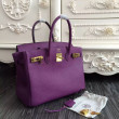 Borse Hermes Birkin 30cm 35CM in pelle viola Clemence Borse Hermes Birkin 30cm 35CM in pelle viola Clemence