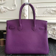 Borse Hermes Birkin 30cm 35CM in pelle viola Clemence Borse Hermes Birkin 30cm 35CM in pelle viola Clemence
