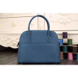 Borse Hermes Bolide Tote In Cuoio Blu