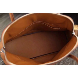 Borse Hermes Bolide Tote In Pelle Marrone