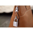 Borse Hermes Bolide Tote In Pelle Marrone