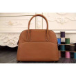 Borse Hermes Bolide Tote In Pelle Marrone