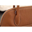 Borse Hermes Bolide Tote In Pelle Marrone