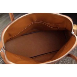 Riproduzione Fedele Borse Hermes Bolide Tote In Pelle Marrone imitazioni Replica Alta Qualità Borse Hermes Bolide Tote In Pelle Marrone