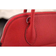 Hermes Bolide Borse Tote In Cuoio Rosso