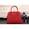 Hermes Bolide Borse Tote In Cuoio Rosso