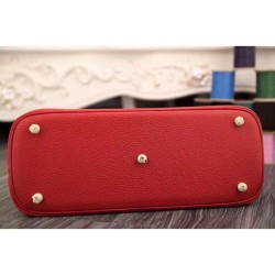 Riproduzione Fedele Hermes Bolide Borse Tote In Cuoio Rosso imitazioni Replica Alta Qualità Hermes Bolide Borse Tote In Cuoio Rosso