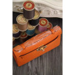Borse Hermes Kelly Pochette in pelle arancione Epsom Borse Hermes Kelly Pochette in pelle arancione Epsom