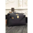 Borse Hermes Kelly Pochette in pelle nera Epsom Borse Hermes Kelly Pochette in pelle nera Epsom
