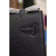 Borse Hermes Kelly Pochette in pelle nera Epsom Borse Hermes Kelly Pochette in pelle nera Epsom
