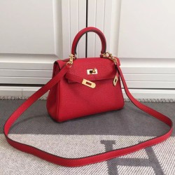Sito Replica Borse Hermes Kelly 25CM Rosso Clemence Pelle Qualità Specchio Borse Replica Hermes Kelly 25CM Rosso Clemence Pelle imitazioni perfette