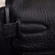 Borsa Kelly Hermes 28cm 32cm  Nero Pelle Clemence