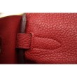 Borsa Kelly Hermes 28cm 32cm Rosso Pelle Clemence