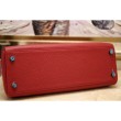 Borsa Kelly Hermes 28cm 32cm Rosso Pelle Clemence
