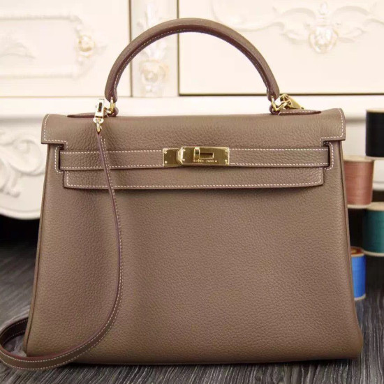 Qualità superiore replica Kelly Hermes Etain Pelle Clemence Qualità superiore replica Kelly Hermes Etain Pelle Clemence