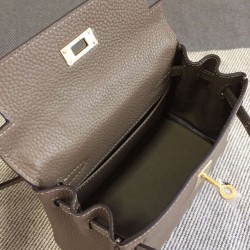 Sito Replica Hermes Kelly 20 CM Borsa étoupe Clemence Pelle Qualità Specchio Hermes Kelly 20 CM Borsa étoupe Clemence Pelle imitazioni perfette