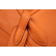 Hermes Lindy 26cm 30cm 34cm Borsa in Cuoio Arancione Hermes Lindy 26cm 30cm 34cm Borsa in Cuoio Arancione