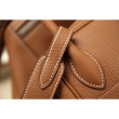 Hermes Lindy 26cm 30cm 34cm Borsa in pelle marrone Hermes Lindy 26cm 30cm 34cm Borsa in pelle marrone