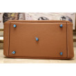 Hermes Lindy 26cm 30cm 34cm Borsa in pelle marrone Hermes Lindy 26cm 30cm 34cm Borsa in pelle marrone